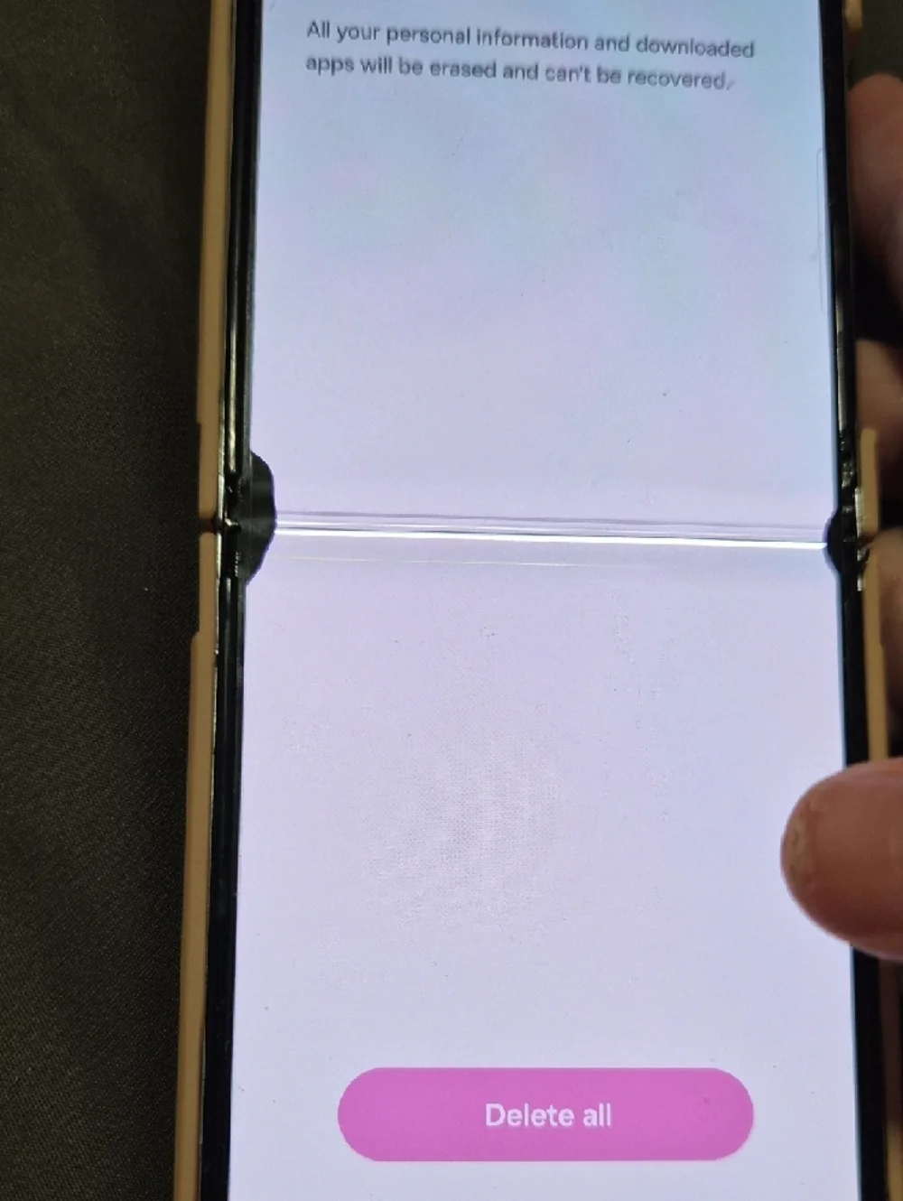 Galaxy Flip 5 With Pixel/Screen Damage- As Is
